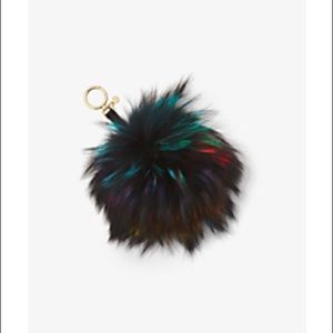 Michael Kors Fox Fur Key Chain